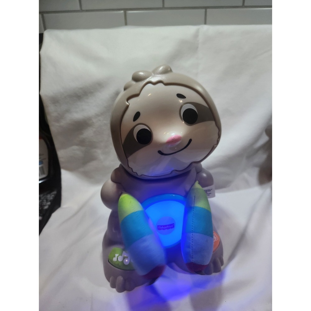 Fisher-Price Linkimals Smooth Moves Sloth, Interactive Music and Lights (Works!) - Picture 6 of 16